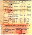 Trang cuối Sự Vụ lệnh dạy giờ phụ, niên khóa 1974- 1975, Trường Trung Học Tỉnh Hạt Diêu Trì.