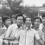 Bùi Thúc Đệ, Hồ Sĩ Đình, ?, Nguyễn Mạnh Hùng (đứng sau), Phạm Đào Phát, Trần Yên Bình, Võ Hòa, ?. NK: 1966-1963