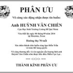 Thành Kính Phân Ưu