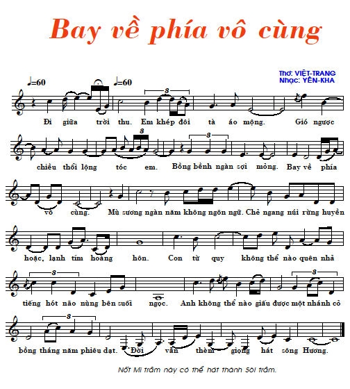 Bay ve phia vo cung yen kha